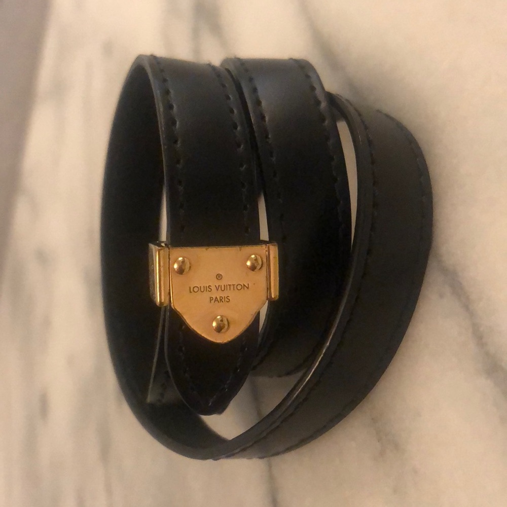 Louis Vuitton Leather bracelet